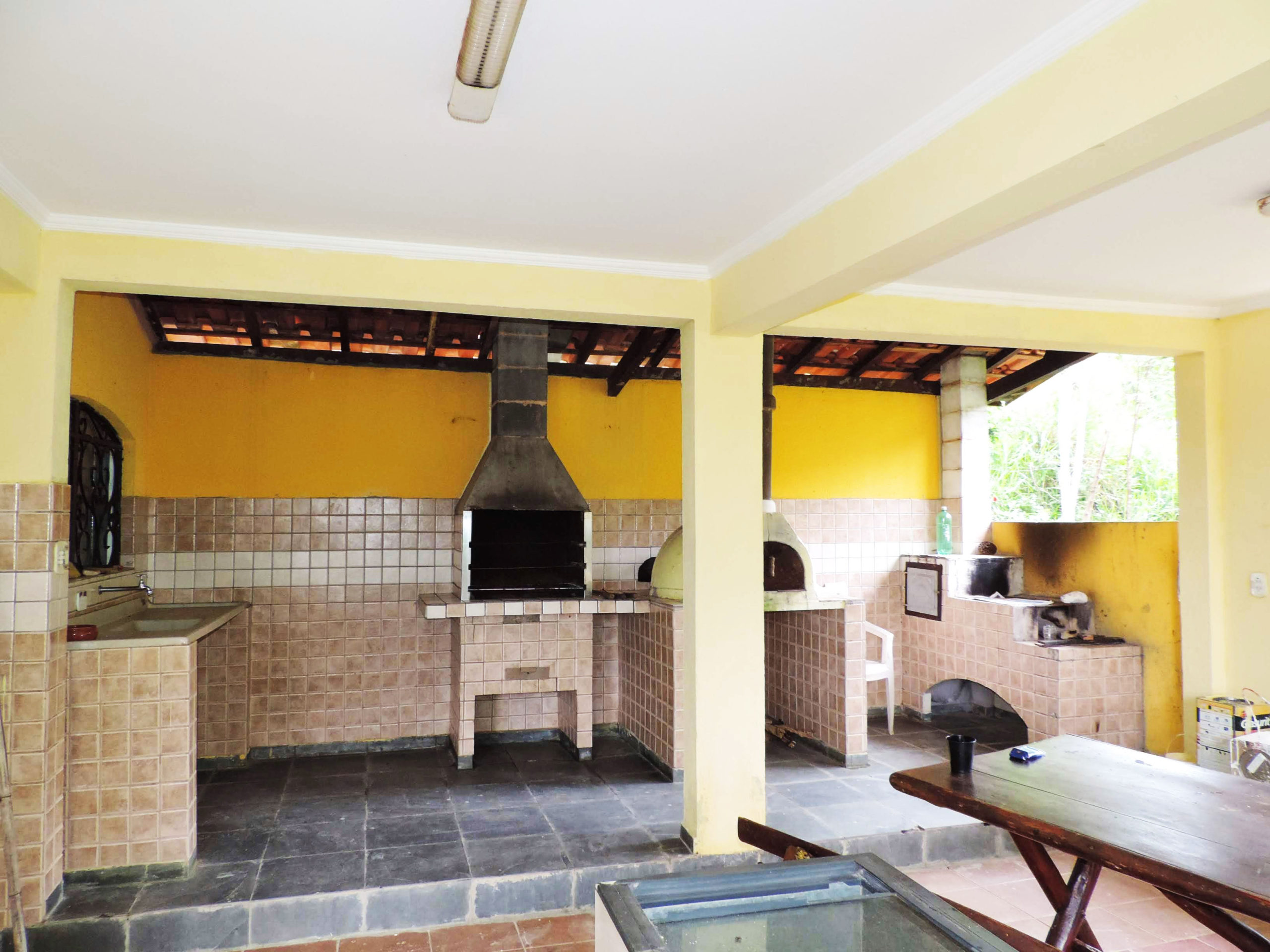 Espaço gourmet e churrasqueira